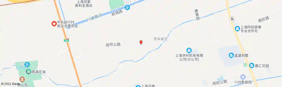 上海六奉公路周邓公路_公交站地图_上海公交_妙搜公交查询2025