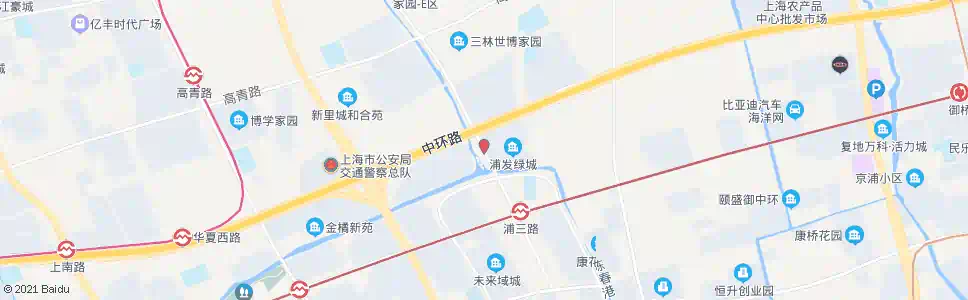 上海浦三路西泰林路_公交站地图_上海公交_妙搜公交查询2025