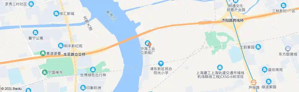 上海立丰船厂(临时站)_公交站地图_上海公交_妙搜公交查询2025