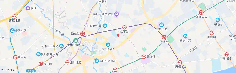 上海岳州路公平路_公交站地图_上海公交_妙搜公交查询2025