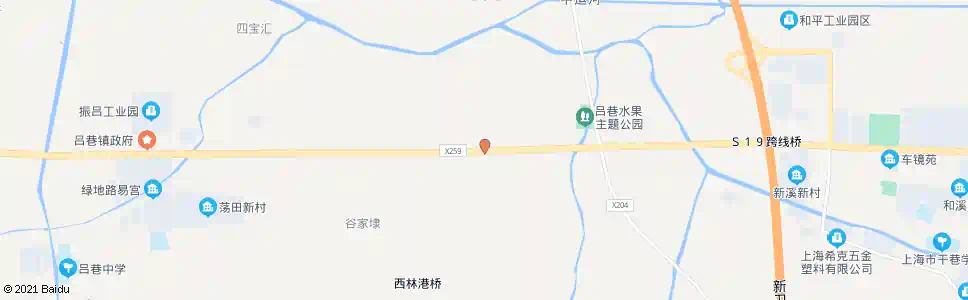 上海朱吕公路三新_公交站地图_上海公交_妙搜公交查询2025