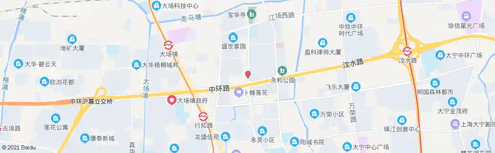 上海高平路平遥路(下客站)_公交站地图_上海公交_妙搜公交查询2025