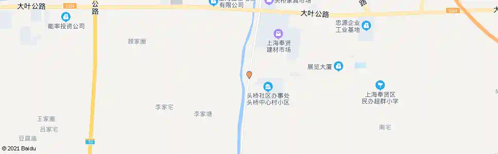 上海新奉公路蔡建路(招呼站)_公交站地图_上海公交_妙搜公交查询2025