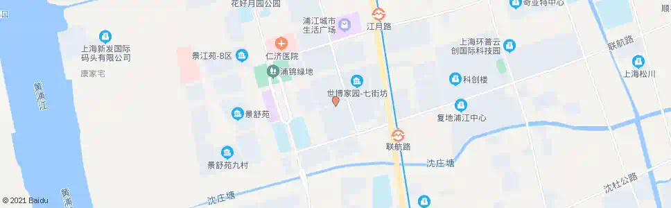 上海江园路浦申路_公交站地图_上海公交_妙搜公交查询2025