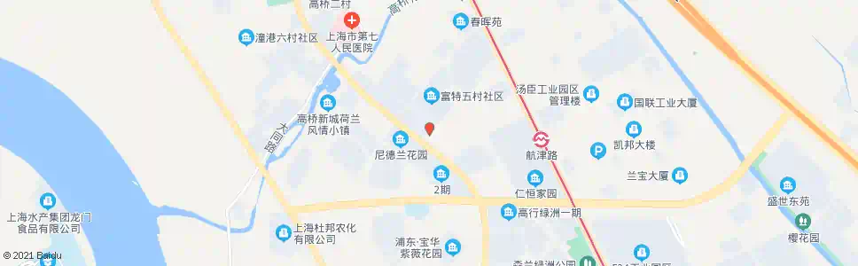 上海夏碧路张杨北路_公交站地图_上海公交_妙搜公交查询2025