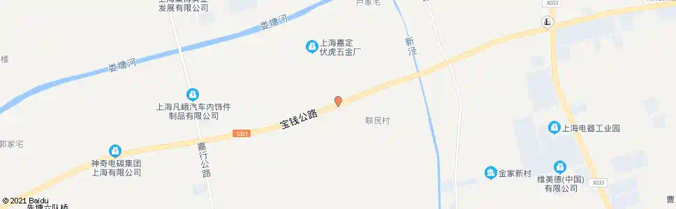 上海宝钱公路伏虎路_公交站地图_上海公交_妙搜公交查询2025