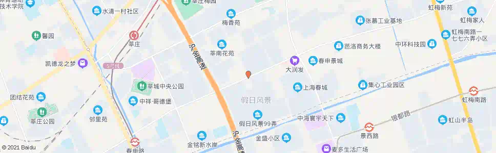 上海春申路畹町路_公交站地图_上海公交_妙搜公交查询2025