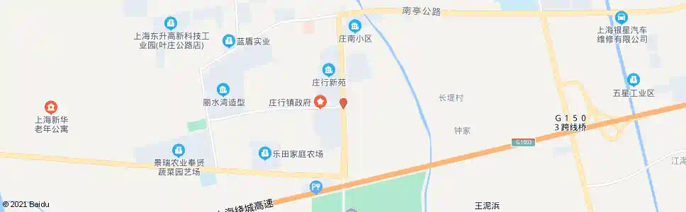 上海庄良路腾庄路_公交站地图_上海公交_妙搜公交查询2025