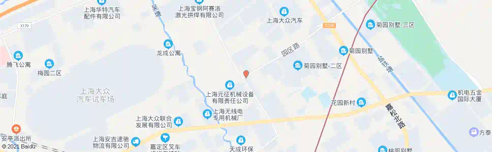 上海园区路百安公路_公交站地图_上海公交_妙搜公交查询2025