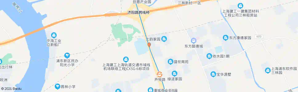 上海浦星公路红临路_公交站地图_上海公交_妙搜公交查询2025