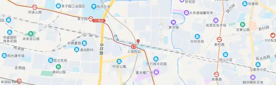 上海基础公司(临时站)_公交站地图_上海公交_妙搜公交查询2025