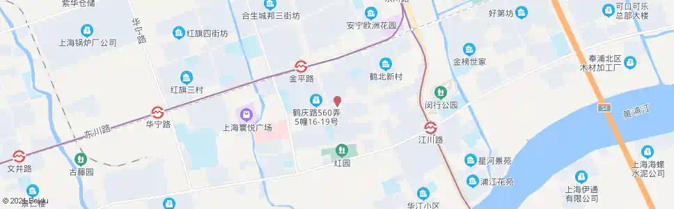 上海鹤庆路金平路(少年宫)_公交站地图_上海公交_妙搜公交查询2025