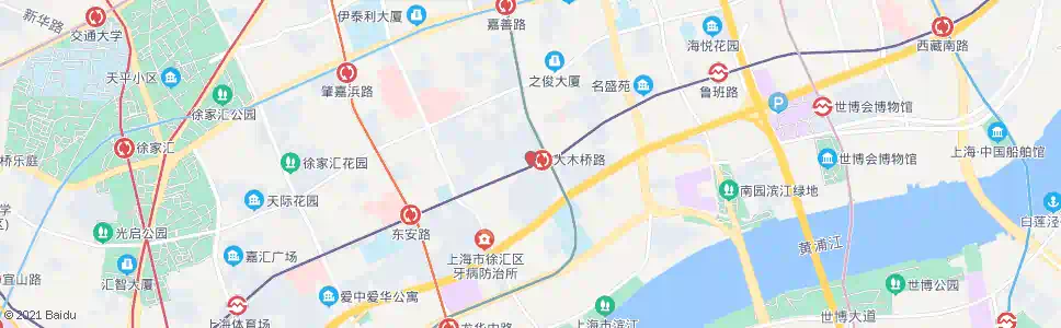 上海零陵路大木桥路_公交站地图_上海公交_妙搜公交查询2025