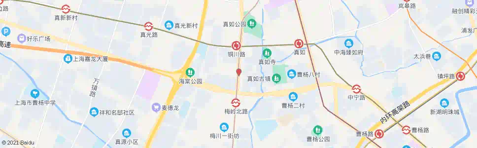 上海大渡河路北石路_公交站地图_上海公交_妙搜公交查询2025