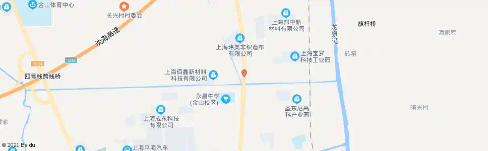 上海亭卫公路山富路_公交站地图_上海公交_妙搜公交查询2025