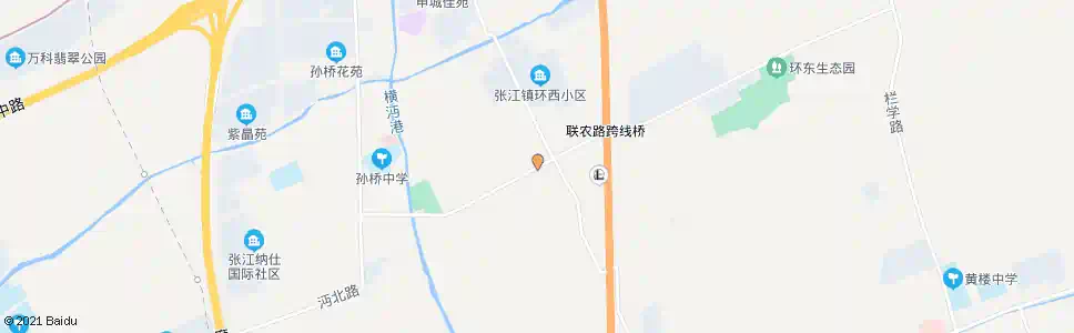 上海科农路孙环路_公交站地图_上海公交_妙搜公交查询2025