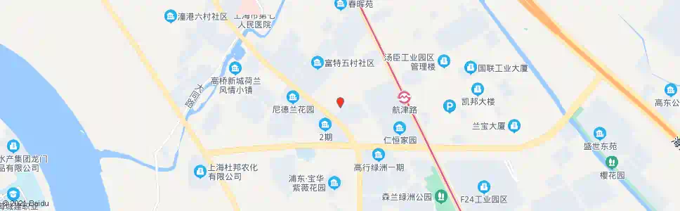 上海秋霞路张杨北路_公交站地图_上海公交_妙搜公交查询2025