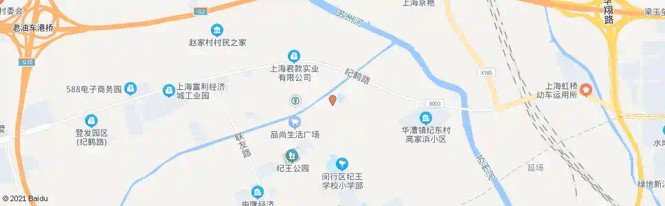 上海纪前路纪信路_公交站地图_上海公交_妙搜公交查询2025