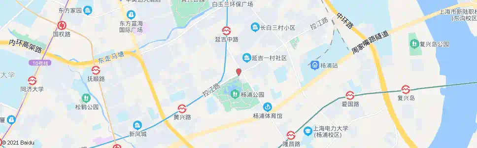 上海控江路隆昌路_公交站地图_上海公交_妙搜公交查询2025