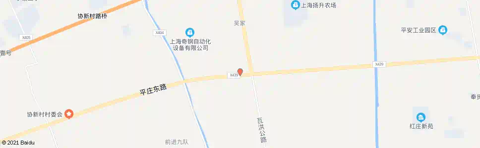 上海平庄公路瓦洪公路_公交站地图_上海公交_妙搜公交查询2025