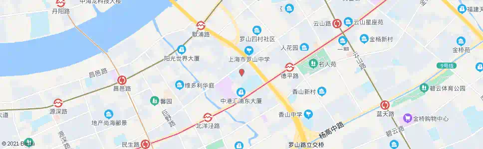 上海泾东小区_公交站地图_上海公交_妙搜公交查询2025
