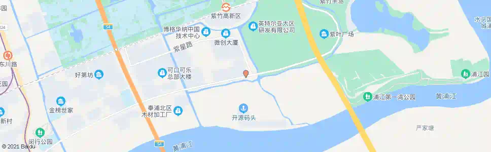 上海江川东路莲花南路_公交站地图_上海公交_妙搜公交查询2025