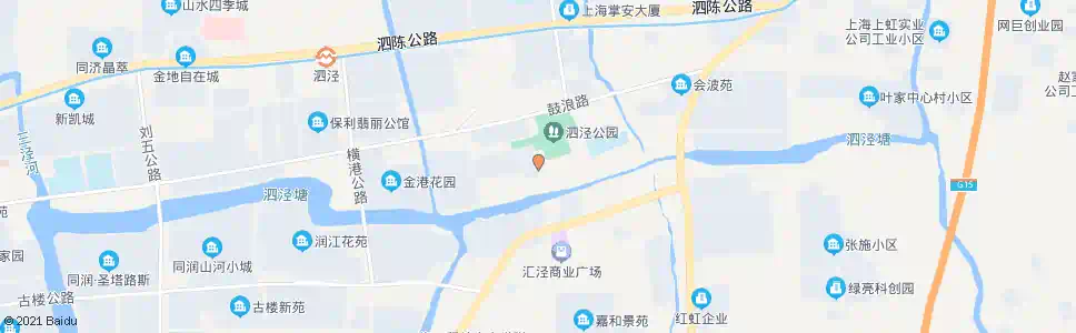 上海江川北路(泗泾医院)_公交站地图_上海公交_妙搜公交查询2025