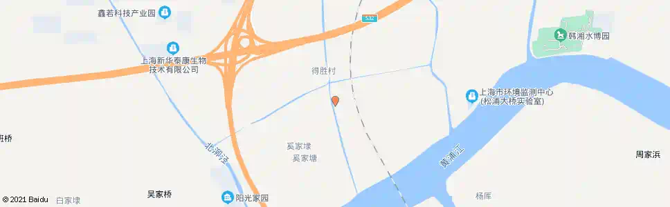 上海松浦大桥(招呼站)_公交站地图_上海公交_妙搜公交查询2025