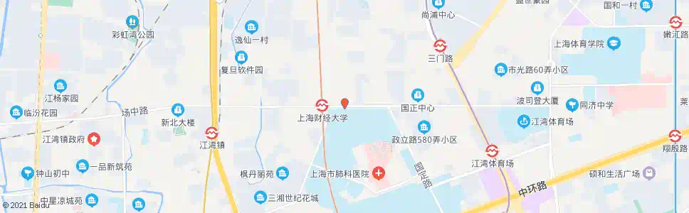 上海武川路政立路_公交站地图_上海公交_妙搜公交查询2025