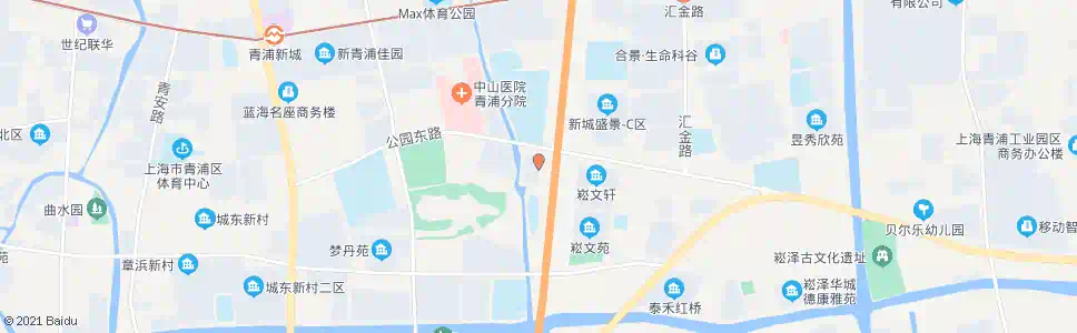 上海华乐路公园东路(检察院)_公交站地图_上海公交_妙搜公交查询2025