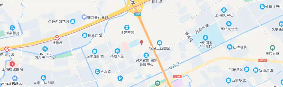 上海华徐公路徐民路_公交站地图_上海公交_妙搜公交查询2025