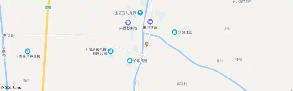 上海头桥敬老院(招呼站)_公交站地图_上海公交_妙搜公交查询2025