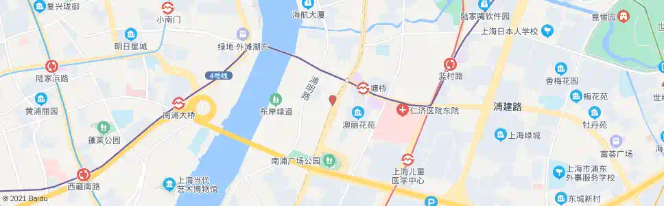 上海浦东南路微山路_公交站地图_上海公交_妙搜公交查询2025