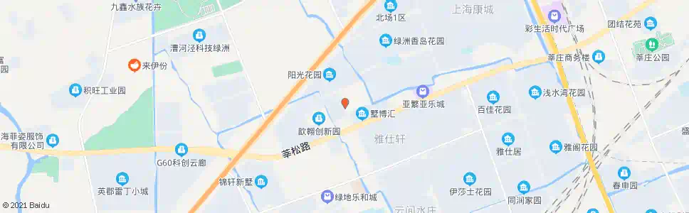 上海场西路莘砖公路_公交站地图_上海公交_妙搜公交查询2025