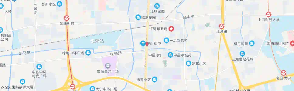 上海广粤路万安路_公交站地图_上海公交_妙搜公交查询2025