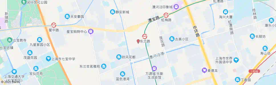 上海东兰路万源路_公交站地图_上海公交_妙搜公交查询2025
