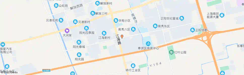 上海环城南路江海路_公交站地图_上海公交_妙搜公交查询2025