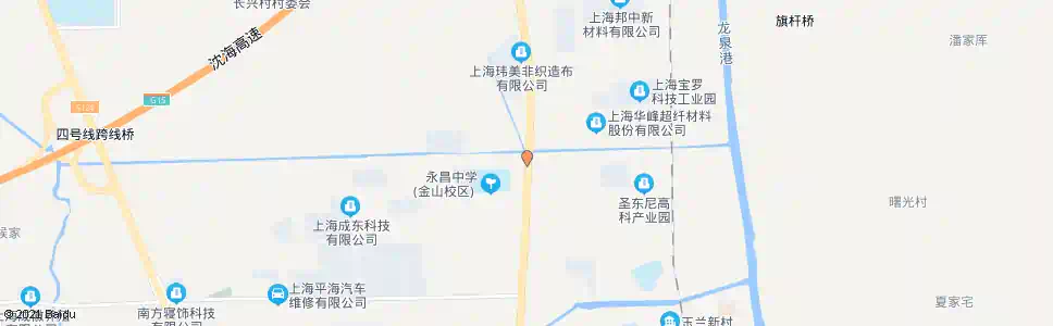 上海亭卫公路山富西路_公交站地图_上海公交_妙搜公交查询2025