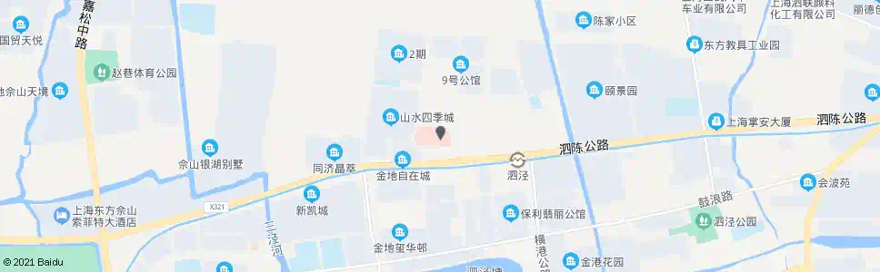 上海泗凯路泗通路(泗泾医院)_公交站地图_上海公交_妙搜公交查询2025