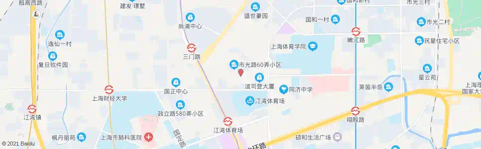 上海市光路政府路_公交站地图_上海公交_妙搜公交查询2025