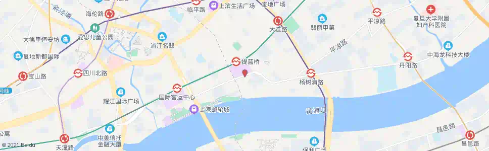 上海东大名路海门路_公交站地图_上海公交_妙搜公交查询2025