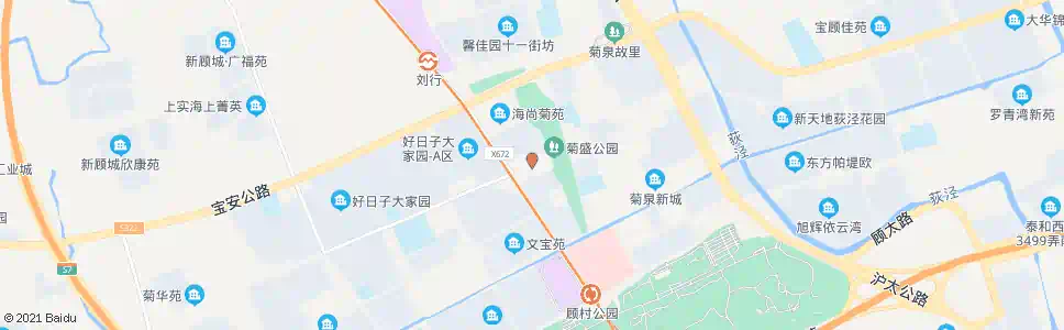 上海菊太路菊盛路_公交站地图_上海公交_妙搜公交查询2025