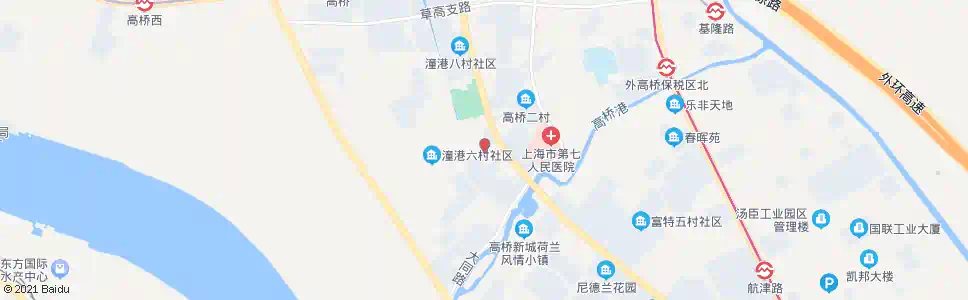 上海清溪路张杨北路_公交站地图_上海公交_妙搜公交查询2025