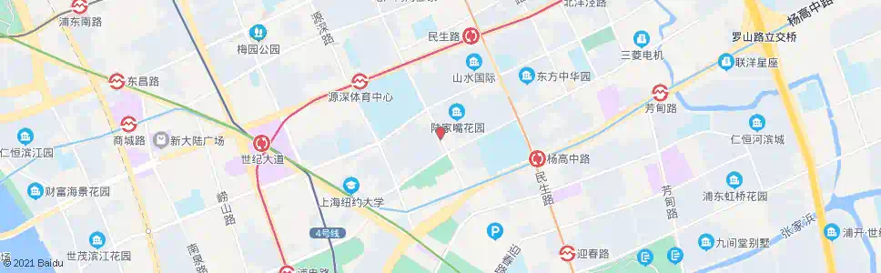 上海灵山路桃林路(进才中学)_公交站地图_上海公交_妙搜公交查询2025