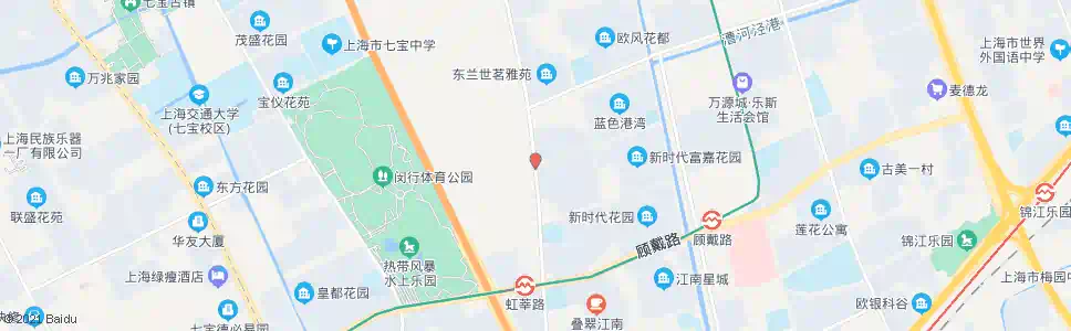 上海虹莘路古龙路(招呼站)_公交站地图_上海公交_妙搜公交查询2025