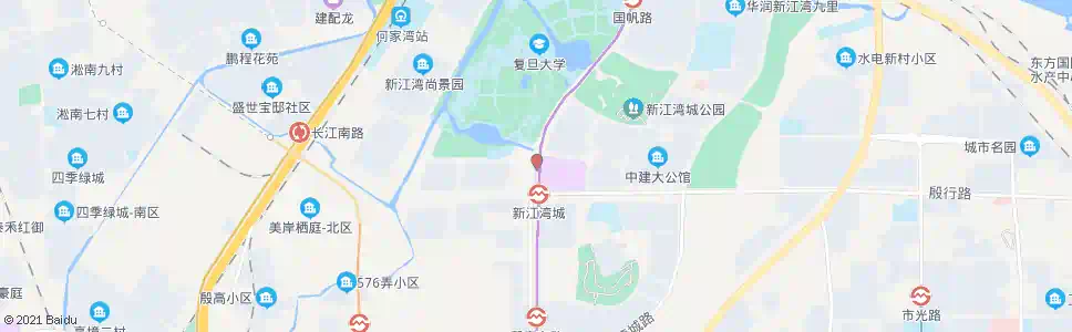 上海殷行路淞沪路_公交站地图_上海公交_妙搜公交查询2025