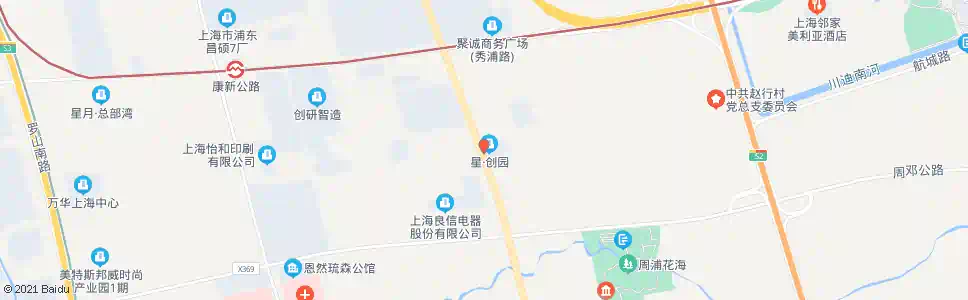 上海申江路八灶港桥_公交站地图_上海公交_妙搜公交查询2025
