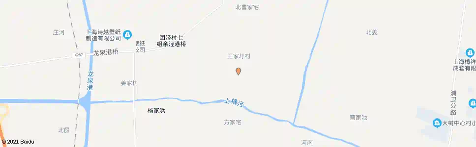 上海团泾村8组(招呼站)_公交站地图_上海公交_妙搜公交查询2025