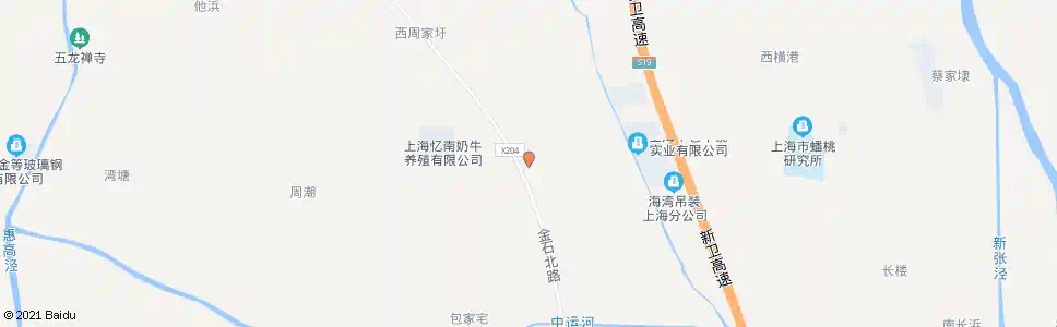 上海金石公路平漾路_公交站地图_上海公交_妙搜公交查询2025