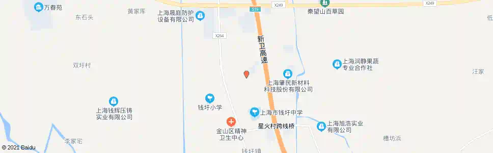 上海卫二路_公交站地图_上海公交_妙搜公交查询2025